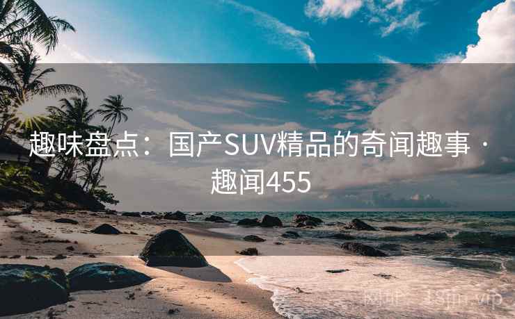 趣味盘点：国产SUV精品的奇闻趣事 · 趣闻455  第1张
