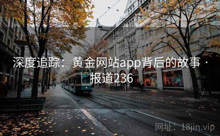 深度追踪：黄金网站app背后的故事 · 报道236