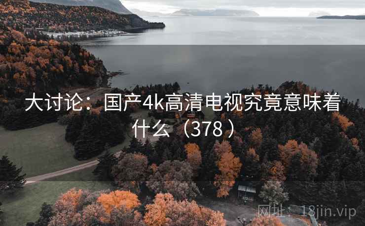 大讨论:国产4k高清电视究竟意味着什么(378 )